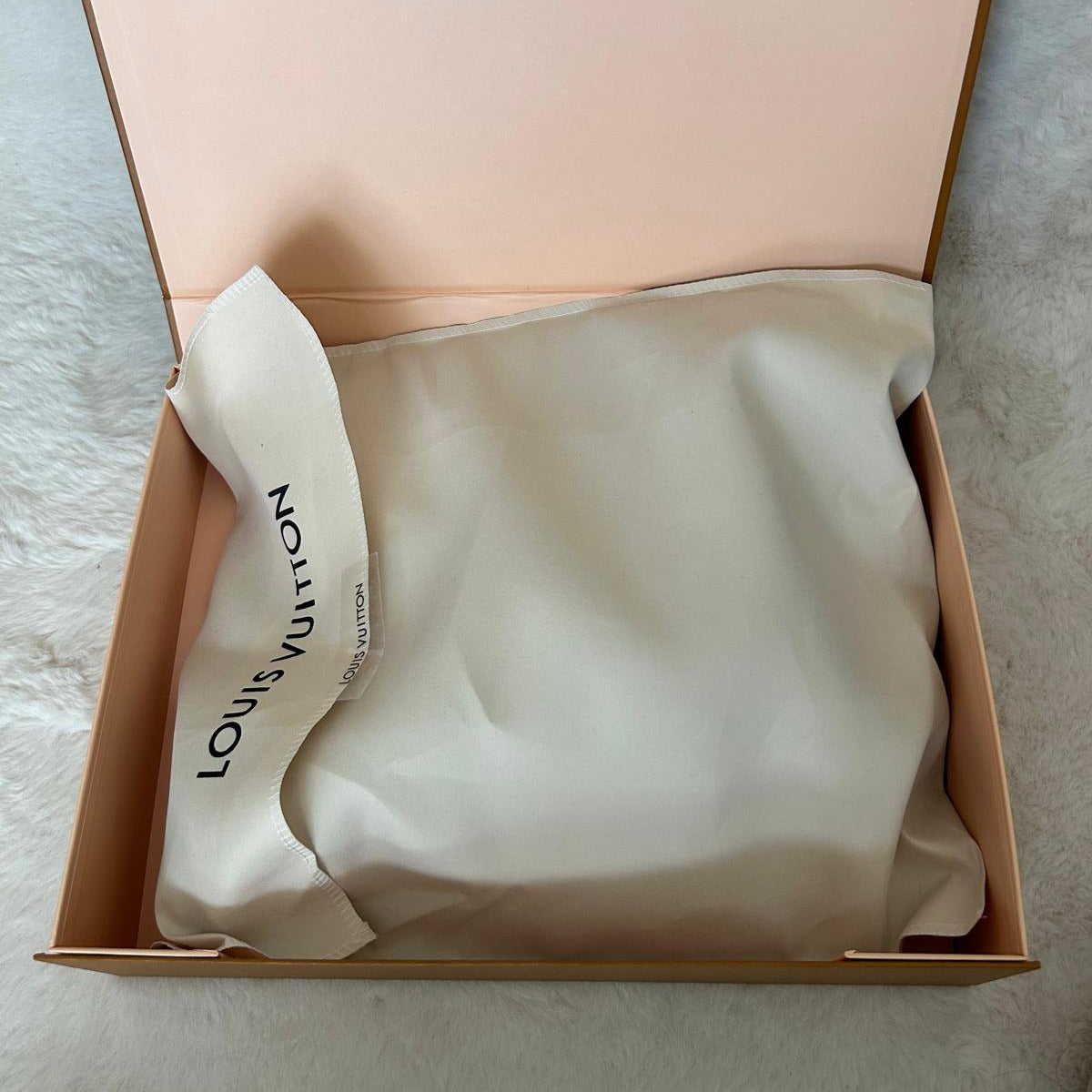 Sac à main bandoulière monogramme beige et marron — Taille M