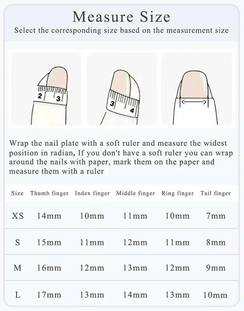 Faux ongles à pression Fraises et Fleurs Printanières - Faits main (Lot de 10)